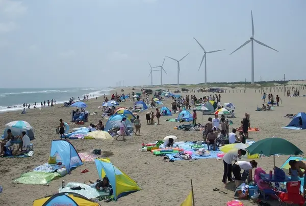 日川浜海水浴場