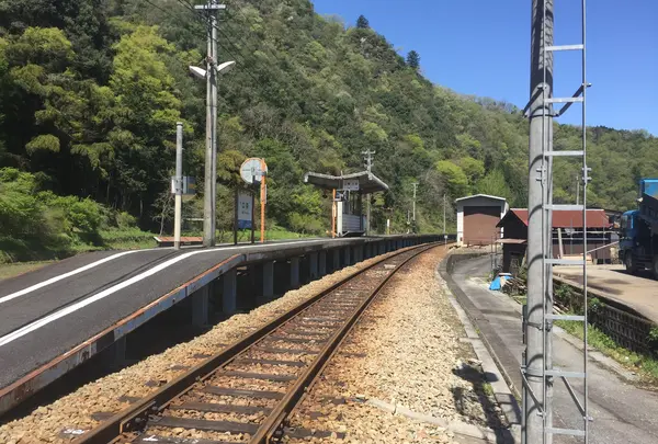 旧JR三江線 口羽駅跡の写真・動画_image_802738