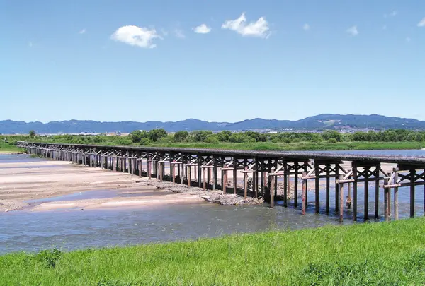 流れ橋（上津屋橋）