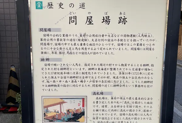 問屋場跡