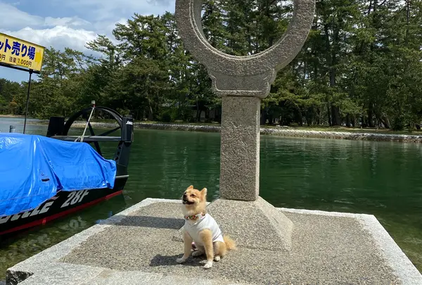 智恵の輪石灯籠