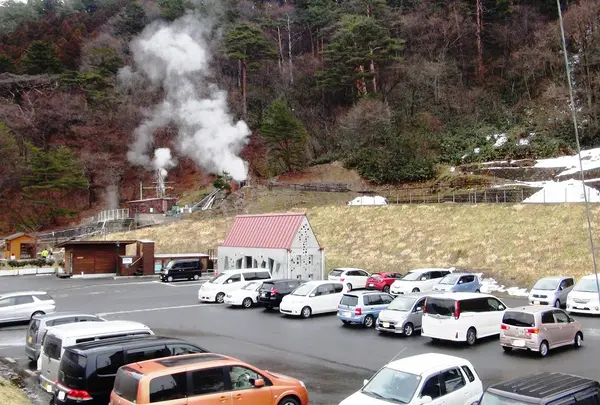 ✔️鳴子温泉 湯めぐり駐車場