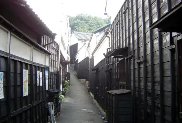 足助の町並み