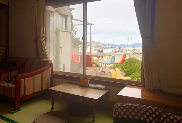 直島カフェ コンニチハ
