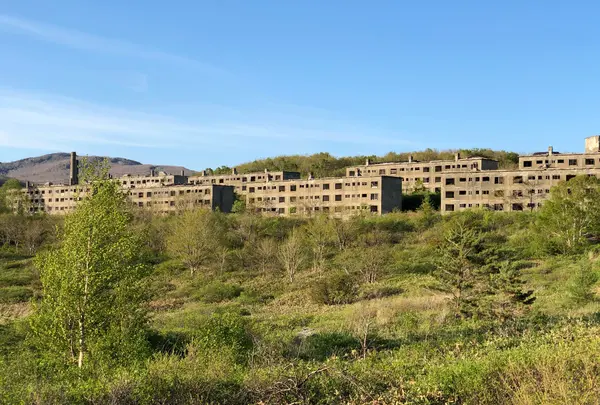 旧松尾鉱山緑が丘団地