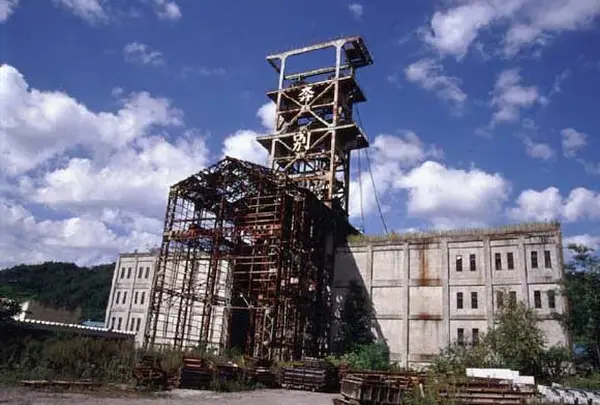 旧住友奔別炭鉱立坑櫓