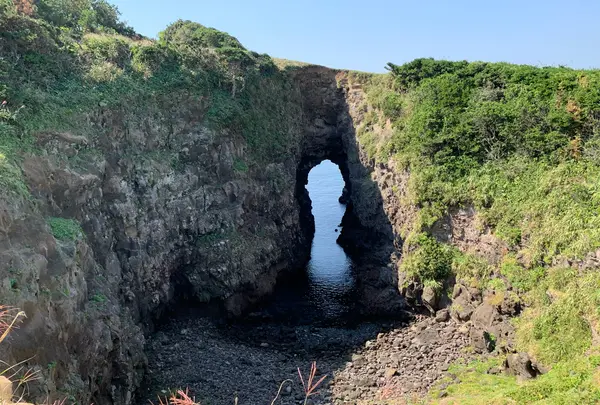鬼の足跡