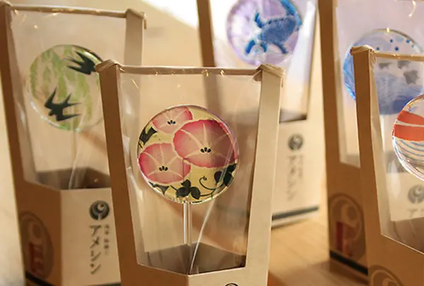 浅草　飴細工アメシン