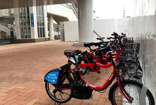 シェアサイクルポート H1-128.豊洲市場（5街区）
