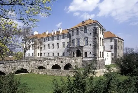 入り口らしき橋は見えるものの…どうやって入るのかわからず断念…