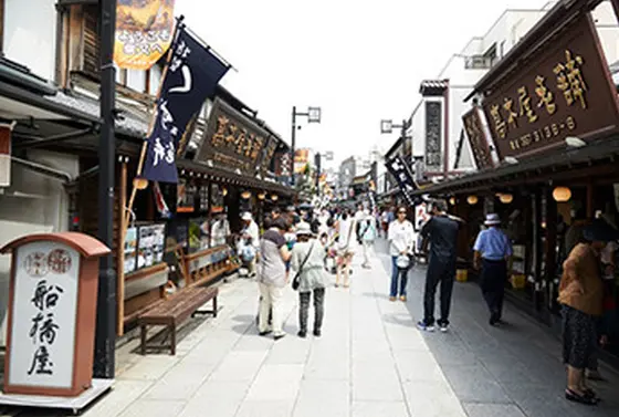 帝釈天参道