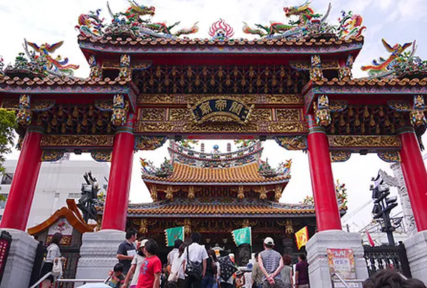 横浜中華街　関帝廟