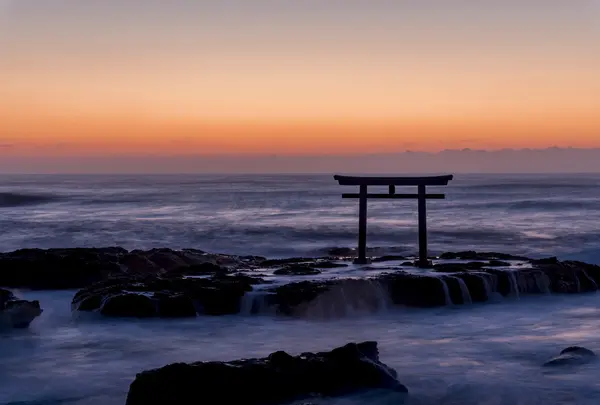 大洗磯前神社 神磯の鳥居