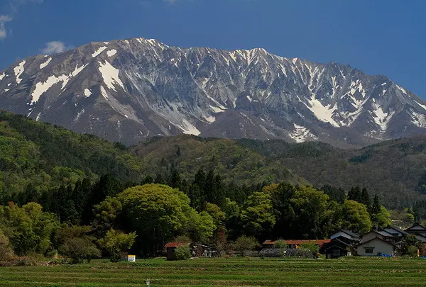 貝田の風景