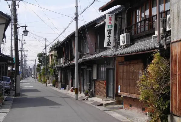 美濃路墨俣宿と古い町並み