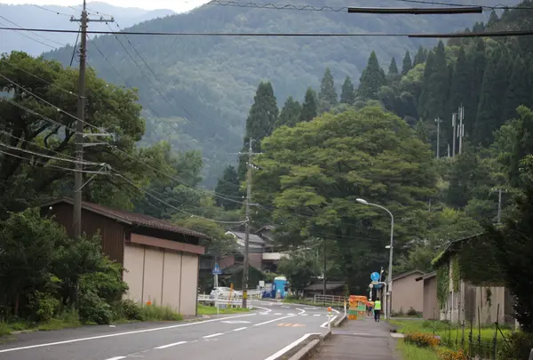 大江へき地保育所付近