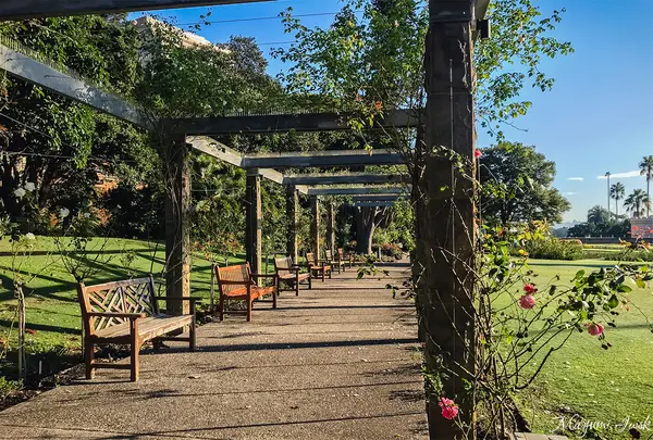 Sandstone Pavillion - Herb Garden
