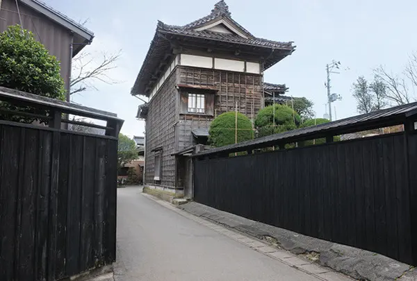 黒塀通り　村上市