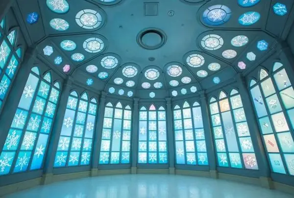 雪の美術館
