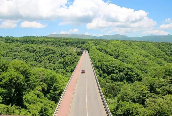 平沢峠展望台 獅子岩