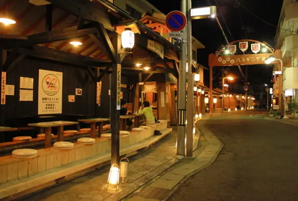 白浜温泉 白浜銀座足湯横丁