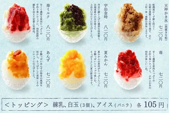 スポット内のおすすめ