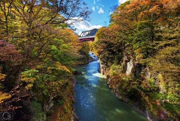 絶景とはこのことか。吾妻渓谷