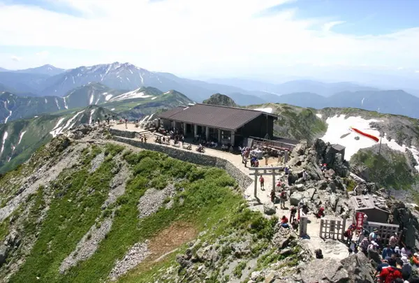 立山の雄山山頂