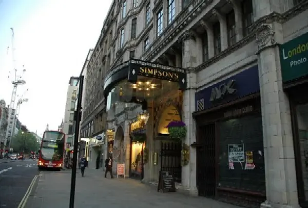 Simpson's in the Strand