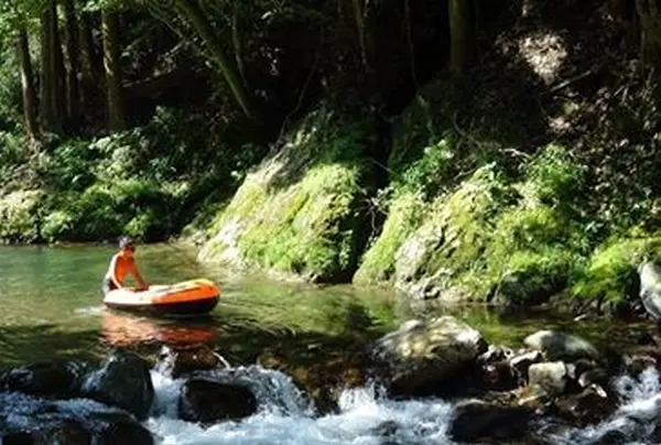 きれいな川が！