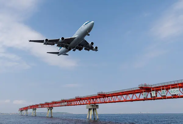 羽田空港沖航空機観賞ツアー