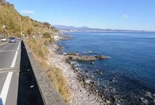 国道からの景色