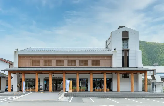道の駅に位置するビジターセンター