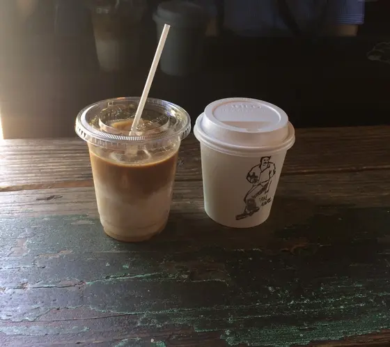 テイクアウトカップが可愛い