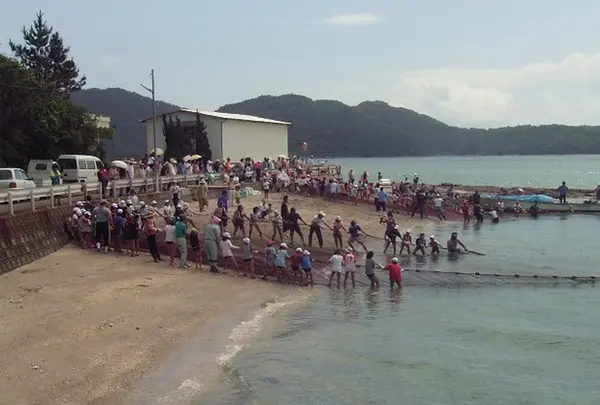 横浦島の海水浴場（名前がないんです😅）