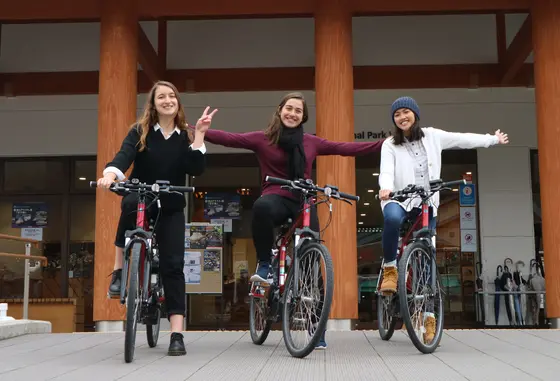 Enjoy cycling more easily