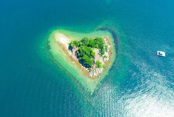 鏡島（ハート島💛）