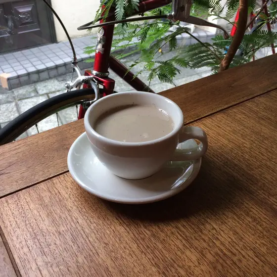 癒される店内でコーヒーや紅茶を