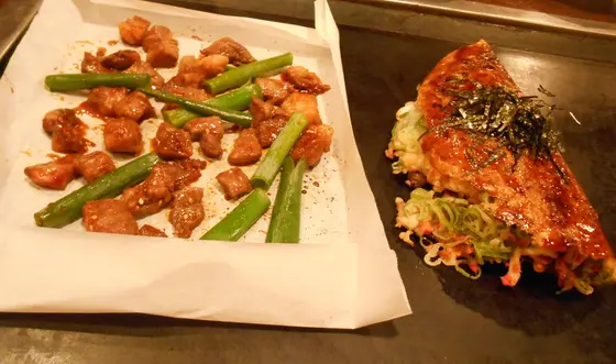 とんぺい焼き＆ホルモン