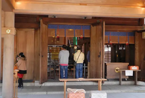 多分、結婚式の下見かと