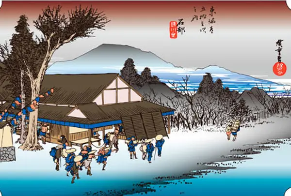 石部宿  石部（目川の里）