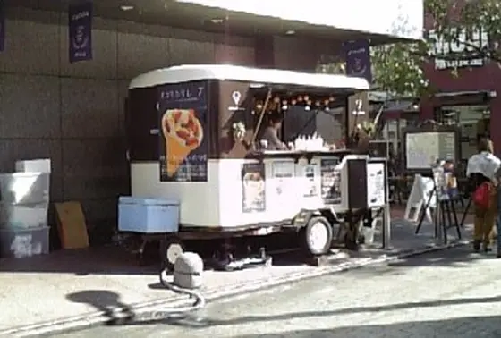 とろけるクレープ