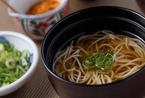 あったかいお蕎麦