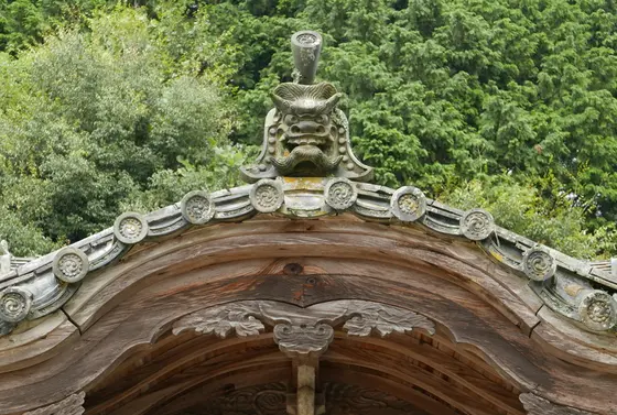 鬼瓦が面白いのです。