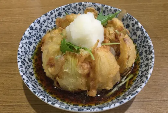 揚げ出し玉ねぎ　500円