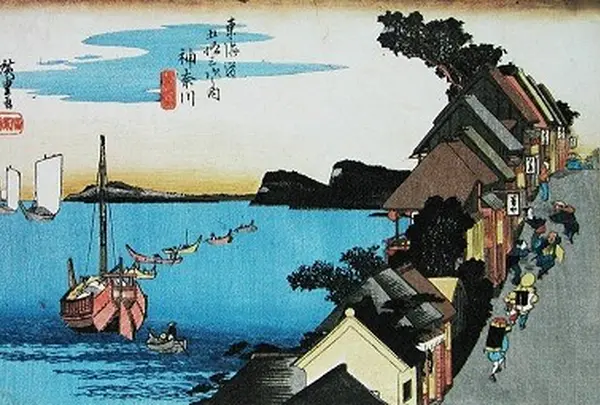 神奈川宿  神奈川（台之景）