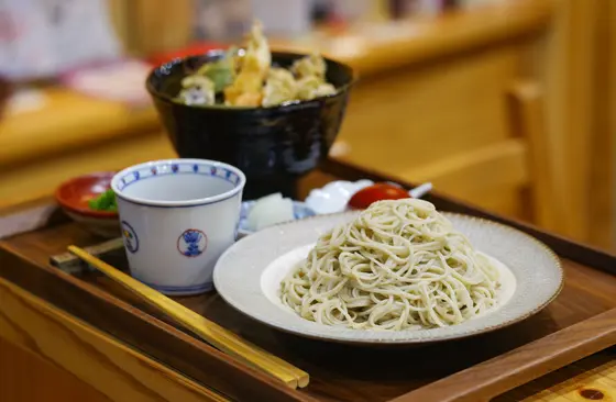 天丼とざるそば