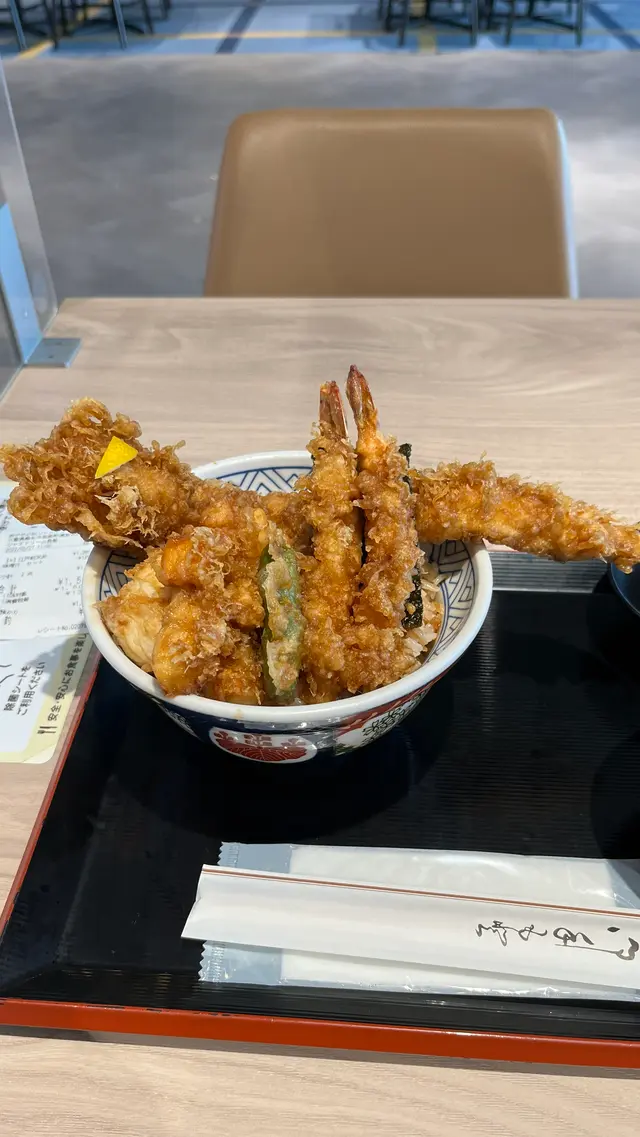 日本橋 天丼 金子半之助 ジャズドリーム長島店