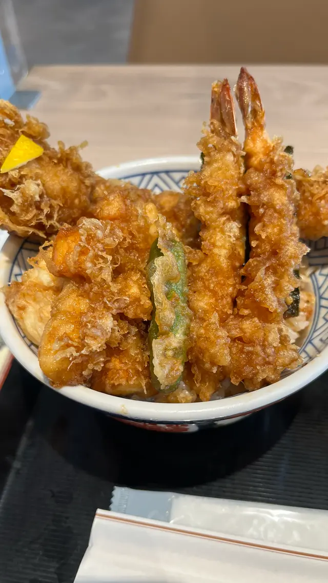 日本橋 天丼 金子半之助 ジャズドリーム長島店
