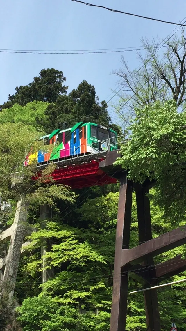 御岳山ケーブルカー